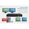 i-tec USB-C KVM Docking station for 3 Hosts, Dual Display, 2x Power Delivery (1x 92W/2x 65W)
