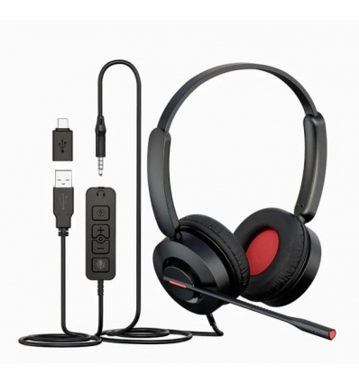 WELL Mairdi MRD-816C Dual - USB-A, USB-C, 3,5 mm