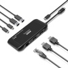 PORT CONNECT Cestovní dokovací stanice USB-C, 2×4K, 7portů, PD100W