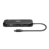 PORT CONNECT Cestovní dokovací stanice USB-C, 2×4K, 7portů, PD100W