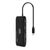 PORT CONNECT Cestovní dokovací stanice USB-C, 2×4K, 7portů, PD100W