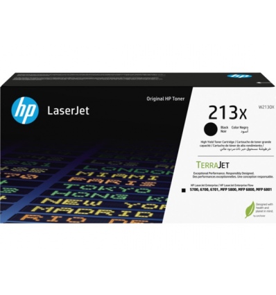 HP W2130X, black toner.&nbsp;kazeta HP LaserJet 213X