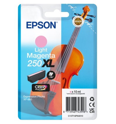 Epson Singlepack Light Magenta 250XL ink