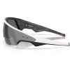 Meta Oakley Vanguard prizm black lenses, white frame