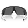 Meta Oakley Vanguard prizm black lenses, white frame