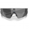 Meta Oakley Vanguard prizm black lenses, white frame