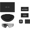 Meta Oakley Vanguard prizm black lenses, white frame