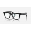 Meta Ray-Ban Gen1 Wayfarer - Matte Black/Clear to Graphite Green Transitions