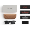 Meta Ray-Ban Gen2 Wayfarer, Matte Black, Clear/Grey Transitions (Large)