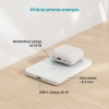 Epico Qi2 25W 5000mAh Mag+ powerbanka EM55 - stříbrná
