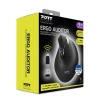 PORT CONNECT ERGO AUDITOR/Vertikální/Optická/Pro praváky/4 800 DPI/USB+BT/Černá