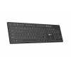 Klávesnice C-TECH KB-201-BL, nízkoprofilová,