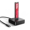AXAGON ADSA-M2C11L, USB-C 10Gbps dokovací stanice pro 1× M.2 NVMe SSD