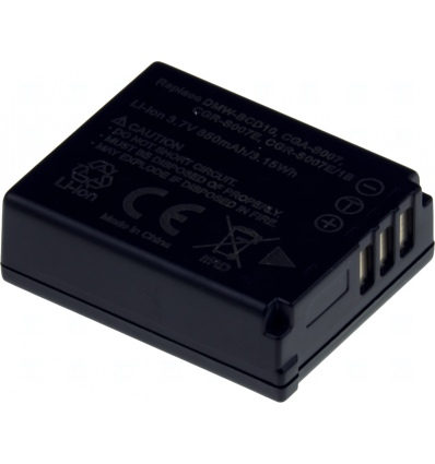 Baterie T6 Power CGA-S007, CGA-S007A/1B, CGA-S007E, CGR-S007E, CGR-S007E/1B, DMW-BCD10