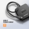 AXAGON ADSA-M2C11L, USB-C 10Gbps dokovací stanice pro 1× M.2 NVMe SSD