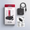 AXAGON ADSA-M2C11L, USB-C 10Gbps dokovací stanice pro 1× M.2 NVMe SSD