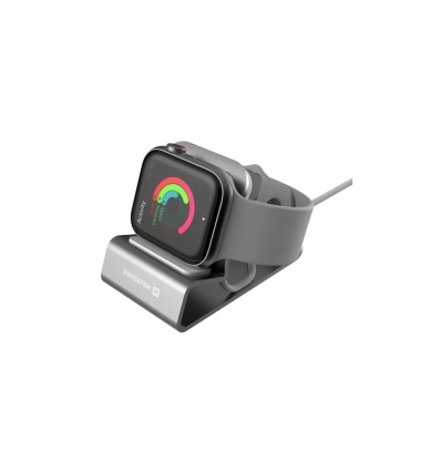 SW HLINÍKOVÝ STOJÁNEK PRO iWATCH STŘÍBRNÝ