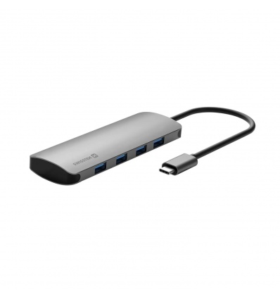 SW USB-C HUB 4-IN-1 (4x USB 3.0) - HLINÍK