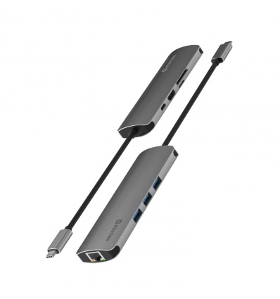 SW USB-C HUB 8-IN-1 - HLINÍK