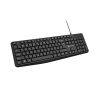 Natec klávesnice Nautilus 2/Drátová USB/CZ-SK layout/Černá