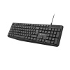 Natec klávesnice Nautilus 2/Drátová USB/CZ-SK layout/Černá