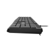 Natec klávesnice Nautilus 2/Drátová USB/CZ-SK layout/Černá