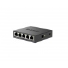 D-Link DGS-105GL Kovový 5-portový Gigabit stolní switch