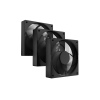 Ventilátor FURY SAI S12 PWM, 3-Pack, Černý