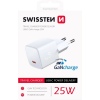 SWISSTEN MINI SÍŤOVÝ ADAPTÉR GaN USB-C 25W POWER D