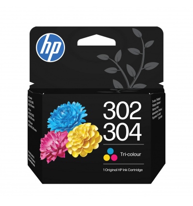 HP 302/304 Tri-color Original Ink Crtg