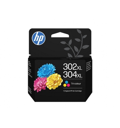 HP 302XL/304XL Tri-clr Original Ink Crtg