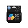 HP 302XL/304XL Tri-clr Original Ink Crtg