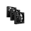 Ventilátor FURY SAI S12 PWM, 3-Pack, Černý