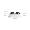 Ubiquiti UVC-AI-MS-2-W - UniFi Enterprise AI Multi Sensor 2, bílá