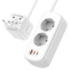Cestovní prodlužovací zásuvka Viking PQ30/2x AC/2xUSB-C PD/1xUSB-A QC/více než 200 zemí