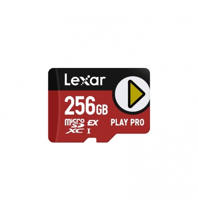 Lexar 256GB PLAY Pro microSD Express 7.1 C10 U3