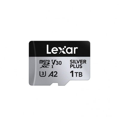 Lexar 1TGB H-P Silver Plus microSDHC s adp C10 A2