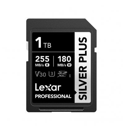 Lexar 1TB Pro SILVER PLUS SDXC C10 V30 U3