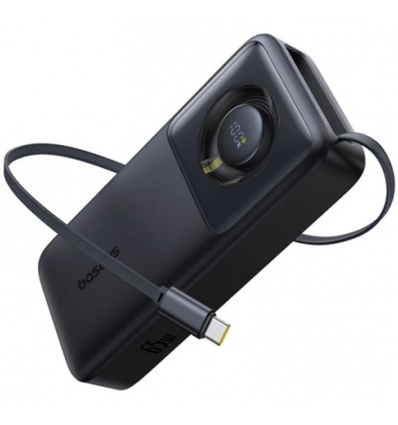 Baseus Powerbanka Qpow2 20000mAh 65W s kabelem USB-C černá