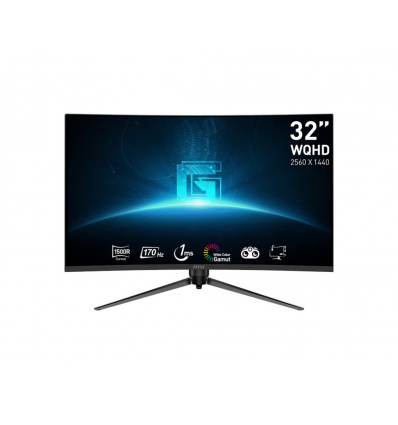 MSI/G32CQ5P/31,5"/VA/QHD/170Hz/1ms/Černá/3R