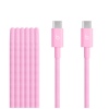 Beats USB-C / USB-C Woven Cable (1.5m)- Power Pink