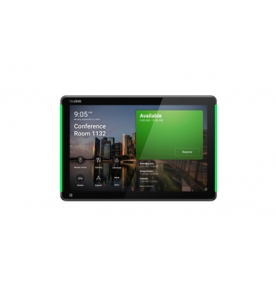 Yealink Room Panel Plus E2, 10.1" LCD, PoE, Wi-Fi, NFC