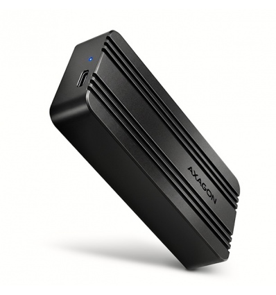 AXAGON EEM2-40G, USB-C 40Gbps externí box pro M.2 NVMe SSD, zesílený hliník