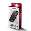 AXAGON EEM2-GAM, USB-C 10Gbps - NVMe & SATA SSD GAME M.2 box, bezšroubkový