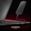 AXAGON EEM2-GAM, USB-C 10Gbps - NVMe & SATA SSD GAME M.2 box, bezšroubkový