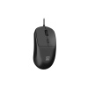 Natec laserová myš HAWK 2/Kancelářská/Laserová/2 400 DPI/Drátové USB-A/Černá