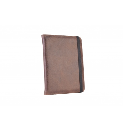 C-TECH PROTECT pouzdro z pravé kůže pro 8" zařízení, RLC-01, hnědé (Pocketbook Inkpad 3/4, Onyx Boox