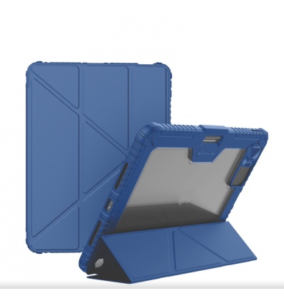 Nillkin Bumper PRO Protective Stand Case Multi-angle pro iPad Pro 11 2024 Sapphire Blue