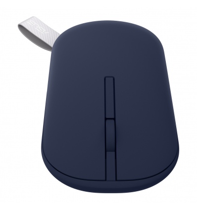 ASUS Marshmallow MD100/Cestovní/Optická/1 600 DPI/USB+BT/Modrá