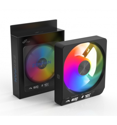 FSP Ventilátor ZENFAN-BA, A.RGB, Black